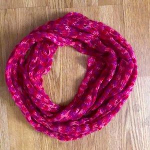 Very pretty crochet multi colored scarf